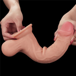 LoveToy SlidingSkin Gode réaliste Sliding Skin 19 x 4.8cm
